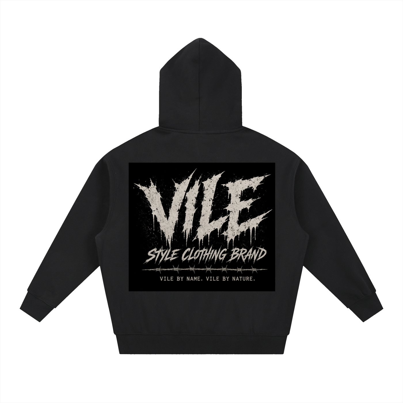 Essential Oversized Boxy Fit Fleece Hoodie