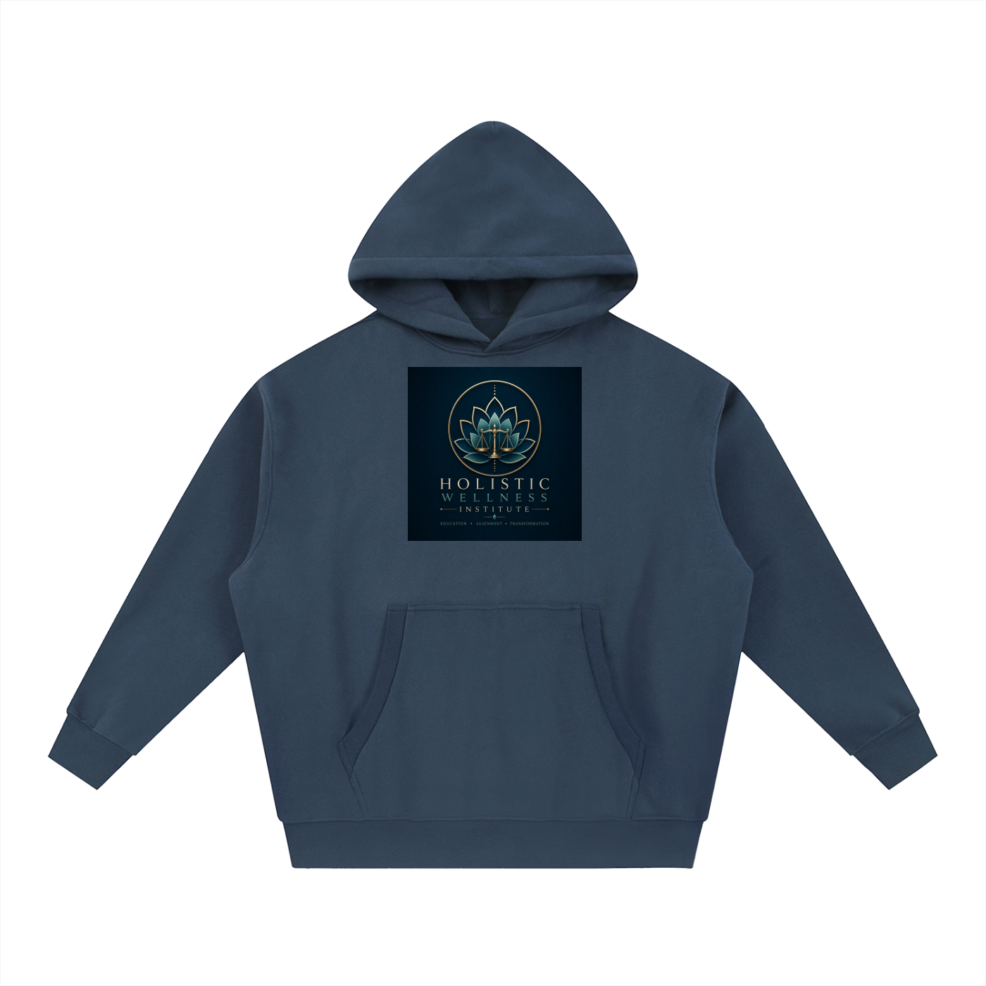 Essential Oversized Boxy Fit Fleece Hoodie