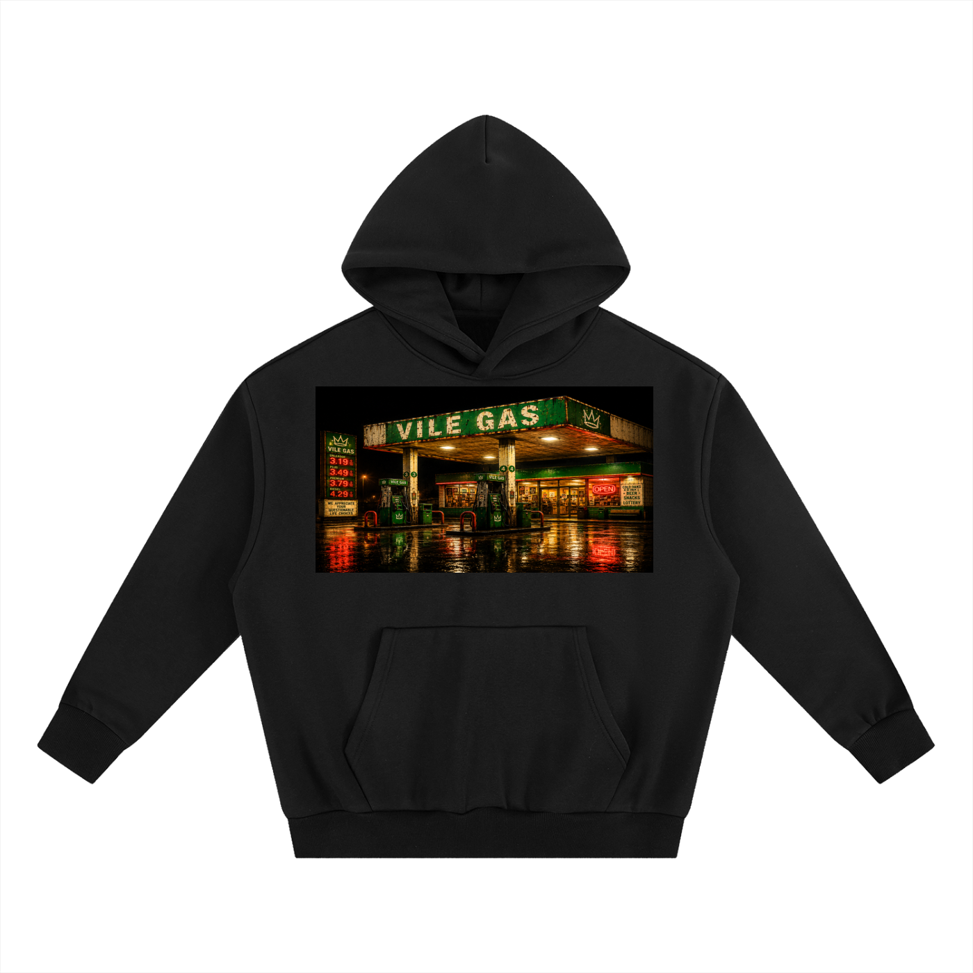 Essential Heavyweight Boxy Fleece Hoodie