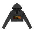 Vintage Washed Raw Edge Hoodie*Vile Gas*